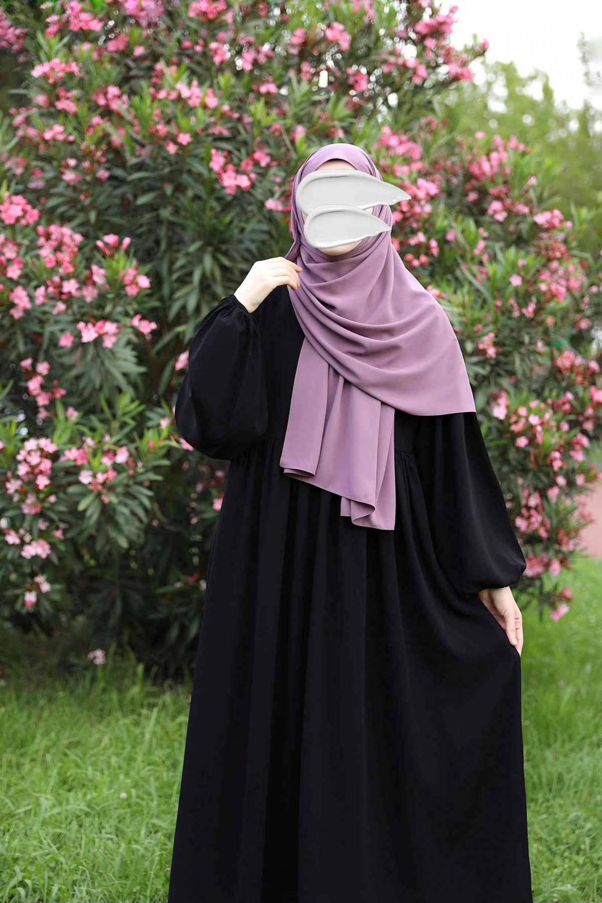 Rabia Elbise Ferace - Siyah