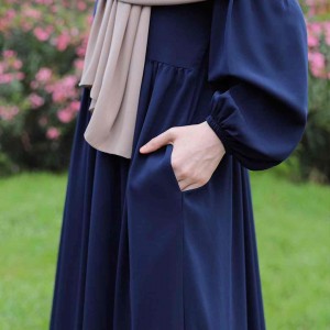 Rabia Elbise Ferace - Lacivert