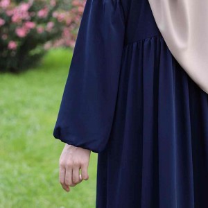Rabia Elbise Ferace - Lacivert