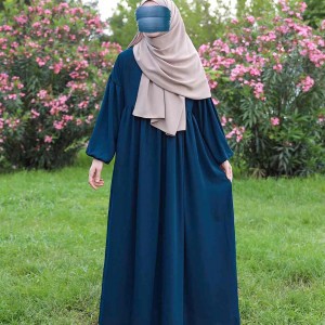 Rabia Elbise Ferace - Petrol Mavisi