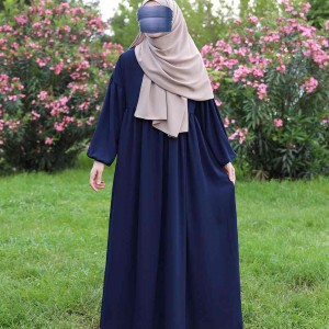 Rabia Elbise Ferace - Lacivert