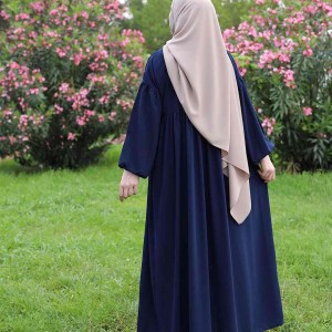 Rabia Elbise Ferace - Lacivert