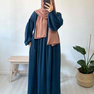 Rabia Elbise Ferace - Petrol Mavisi