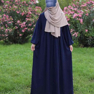 Rabia Elbise Ferace - Lacivert