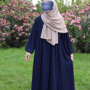 Rabia Elbise Ferace - Lacivert