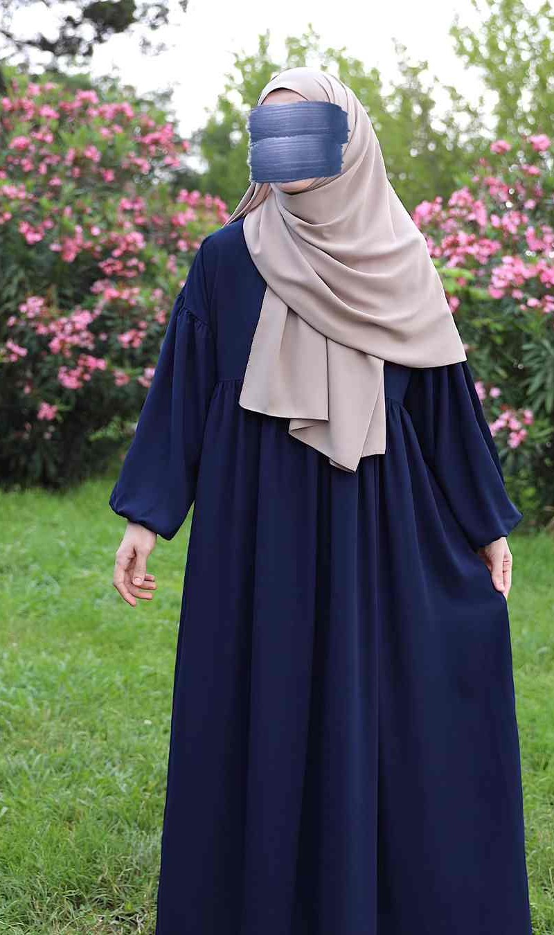 Rabia Elbise Ferace - Lacivert
