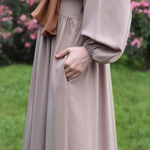 Rabia Elbise Ferace - Latte