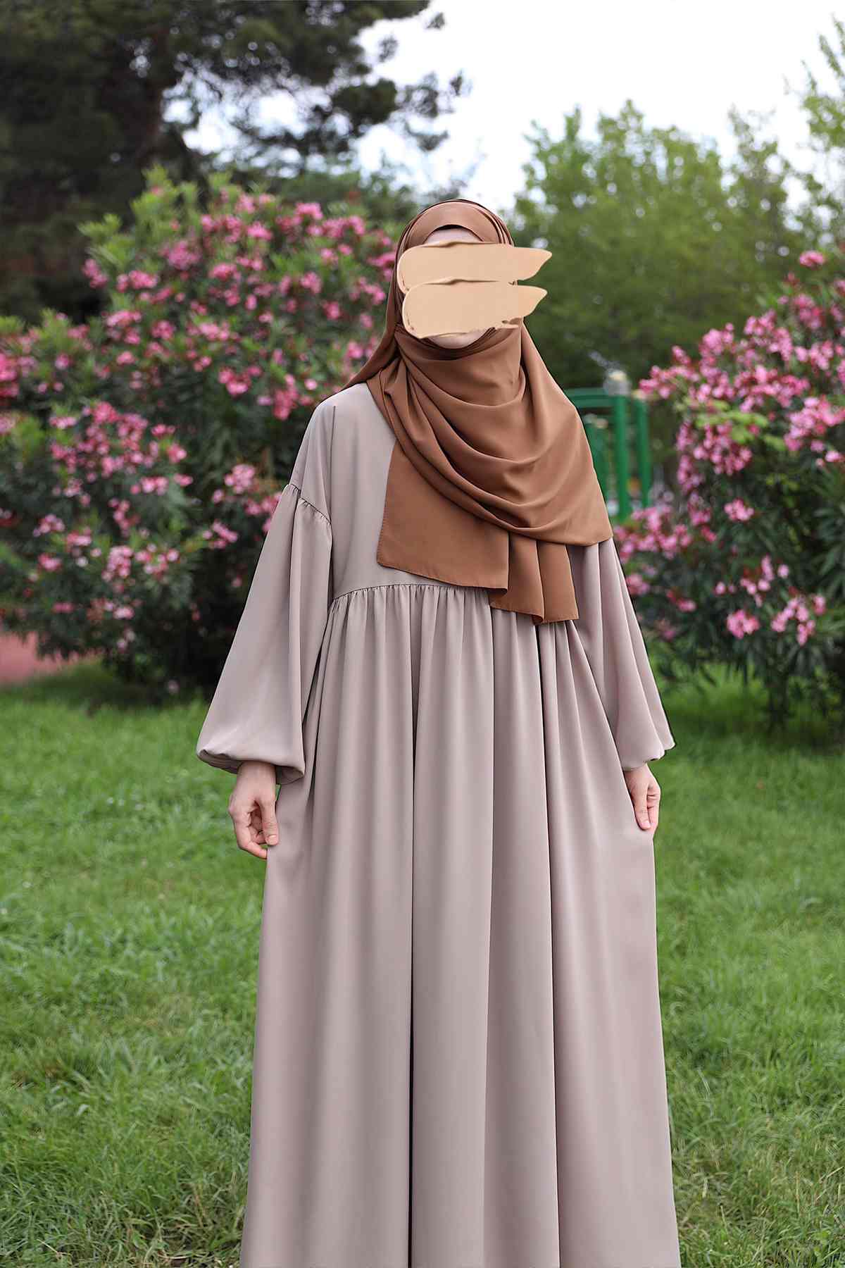 Rabia Elbise Ferace - Latte