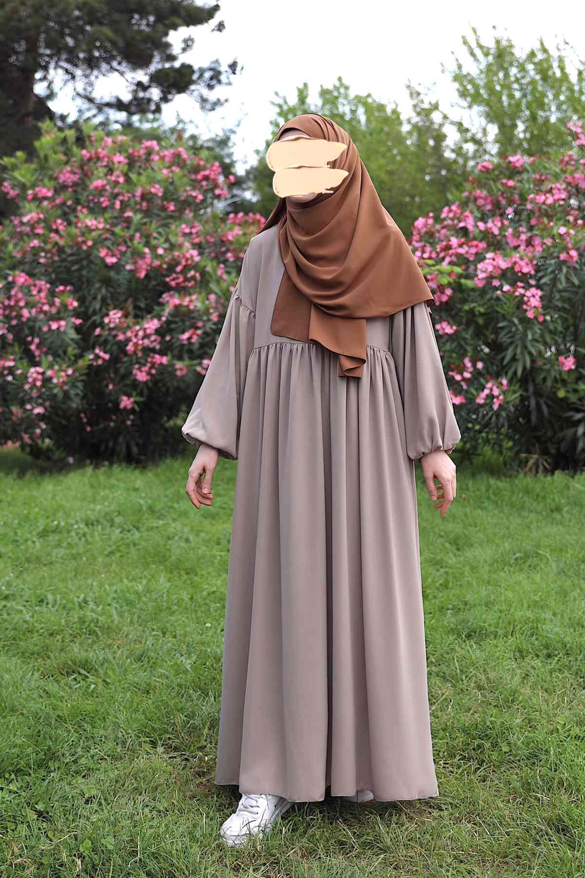 Rabia Elbise Ferace - Latte
