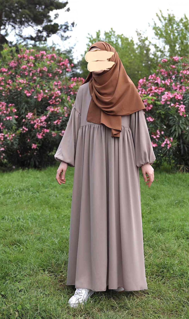 Rabia Elbise Ferace - Latte