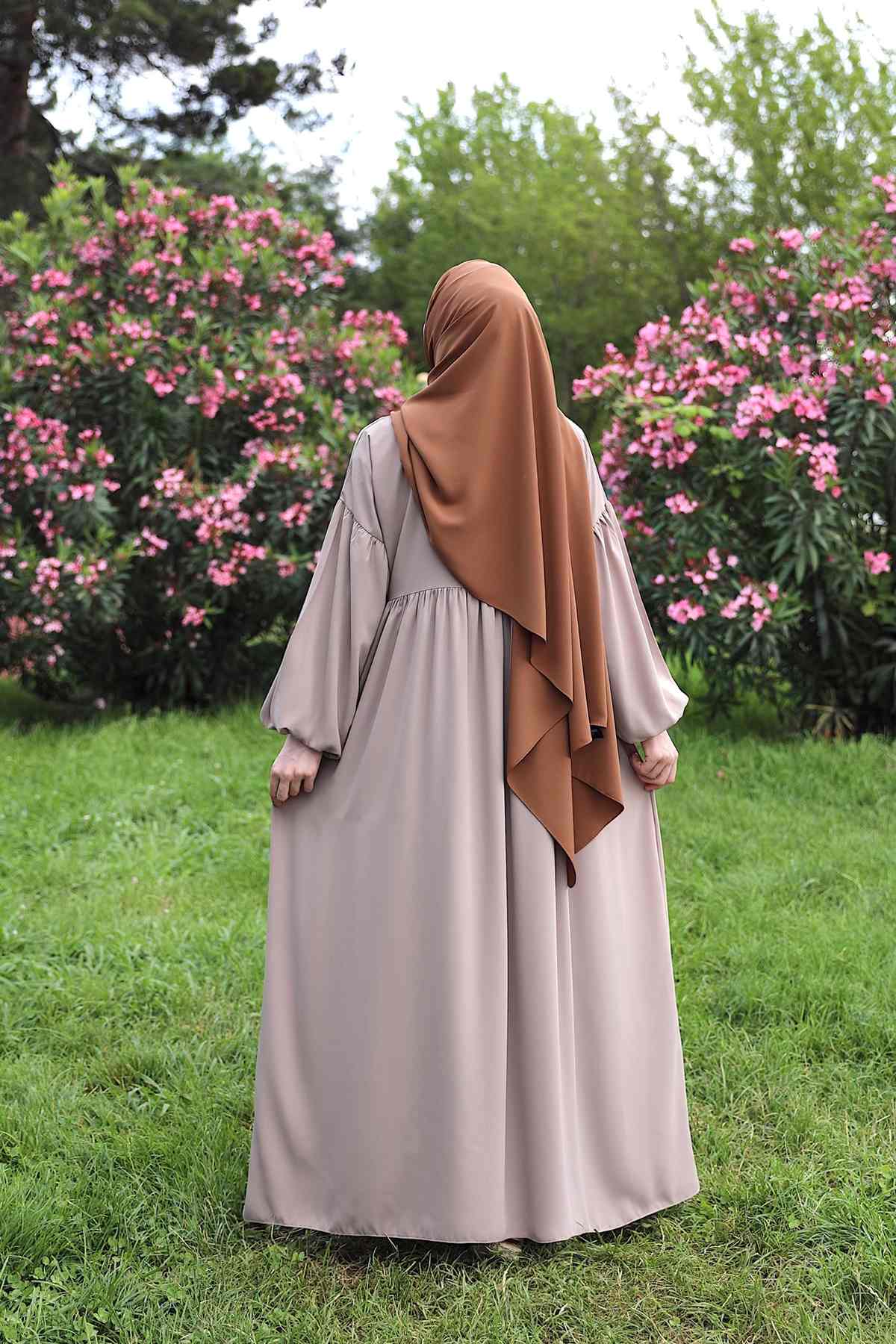 Rabia Elbise Ferace - Latte