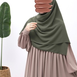 Eşarp Medine İpeği - Soft Yeşil