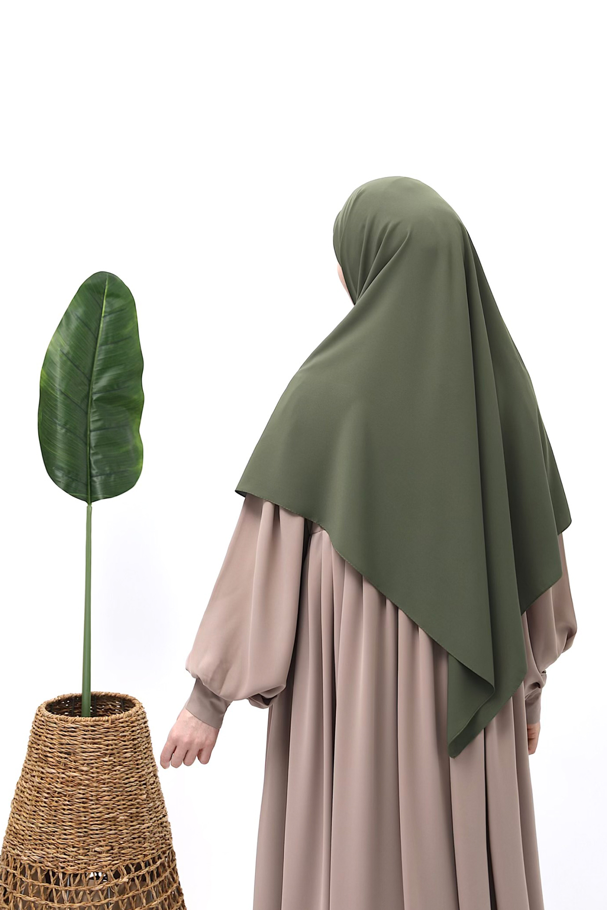 Eşarp Medine İpeği - Soft Yeşil