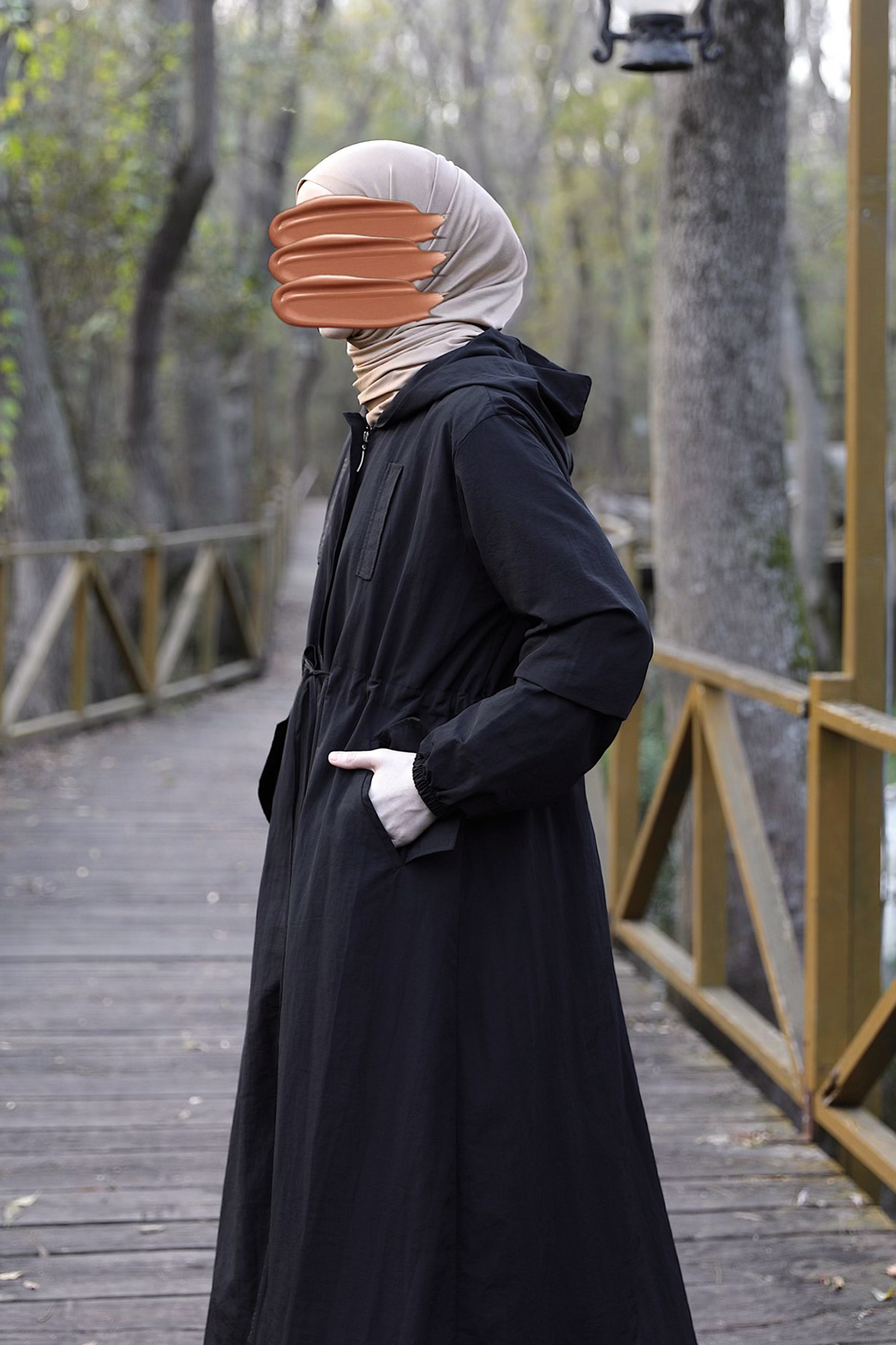 Yağmurluk - Siyah