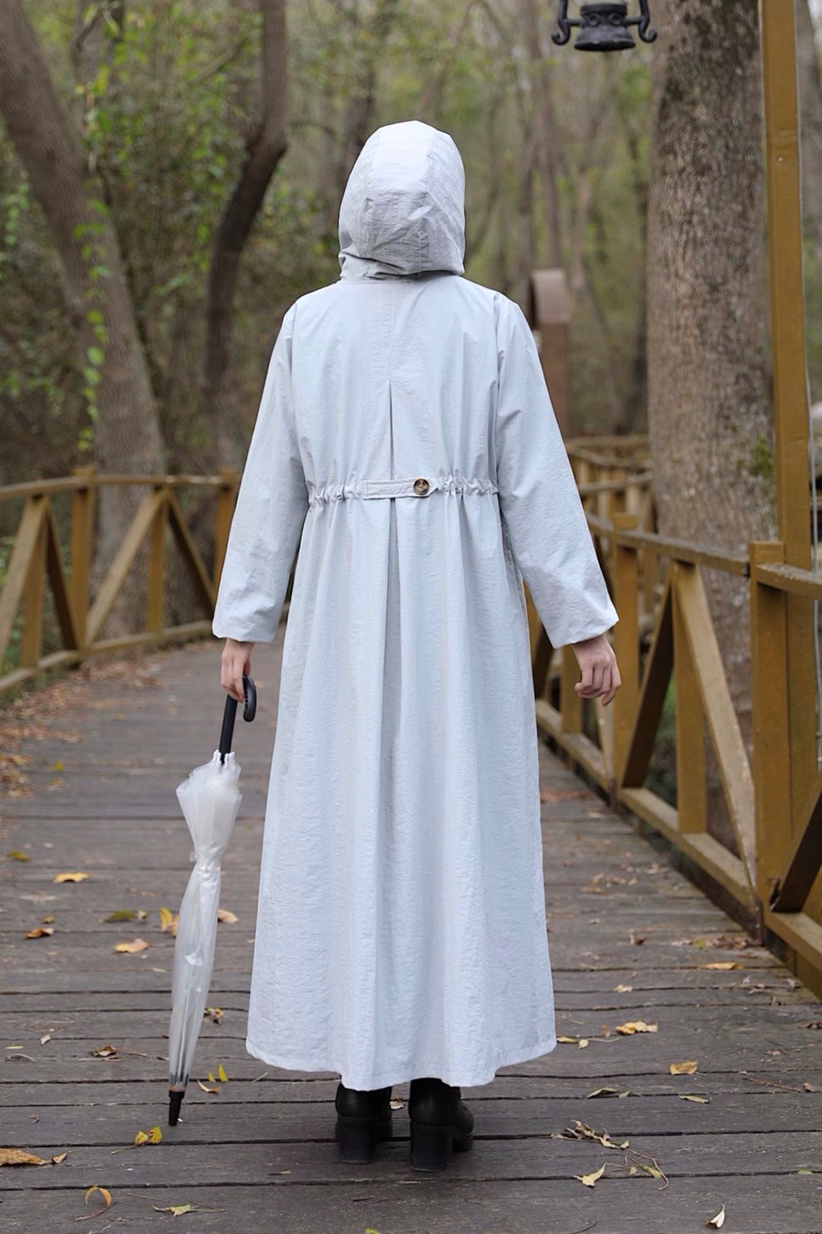 Yağmurluk - Gri