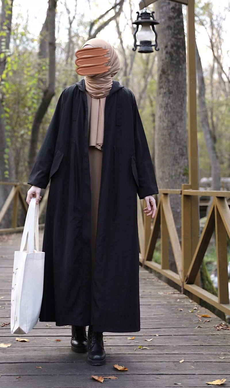 Yağmurluk - Siyah