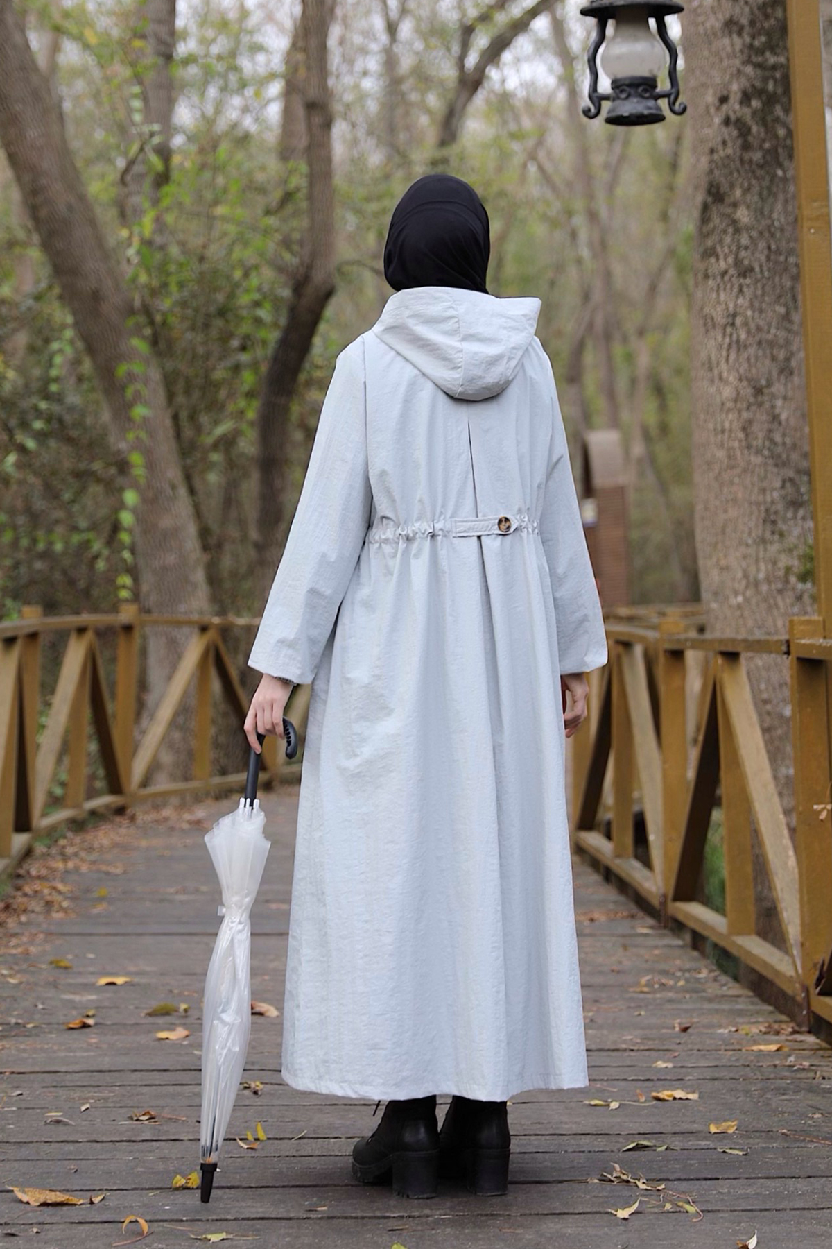 Yağmurluk - Gri