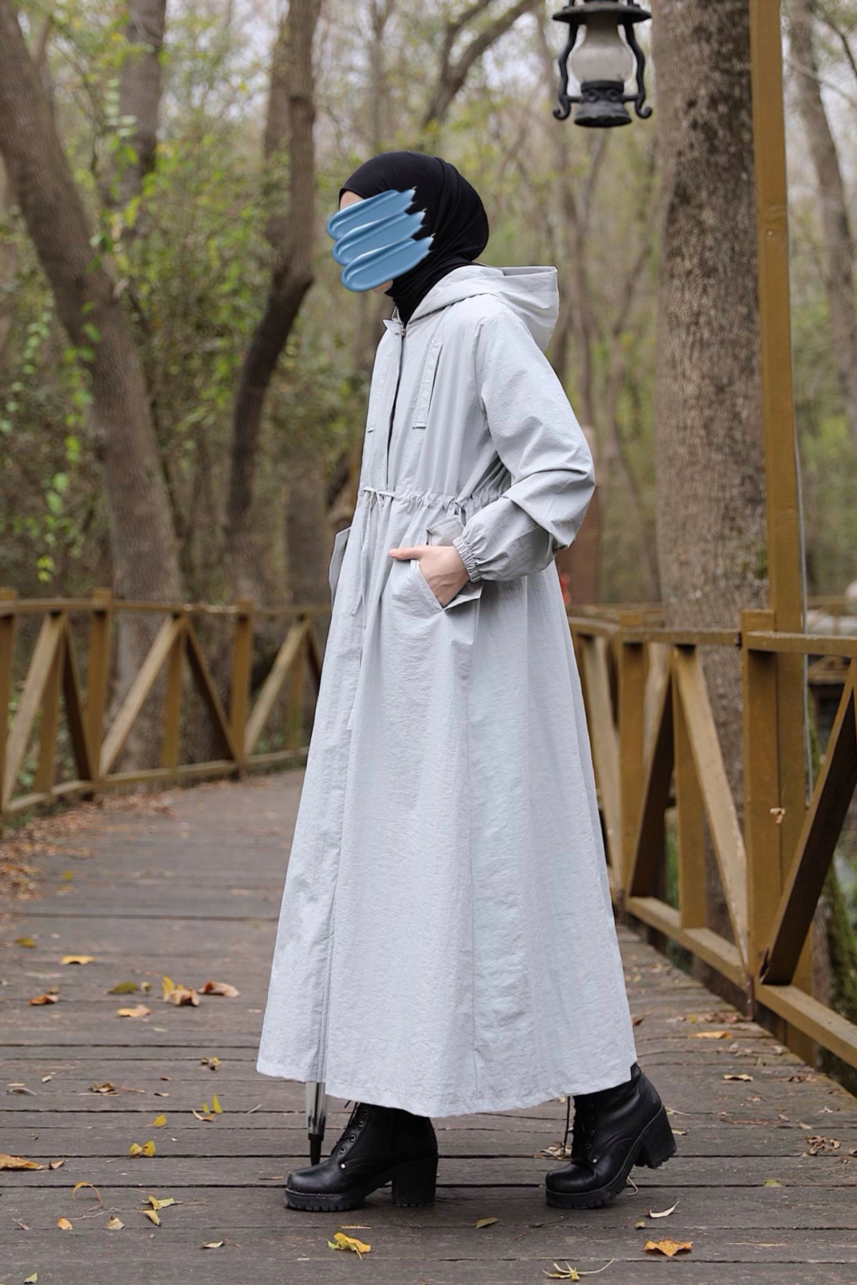 Yağmurluk - Gri