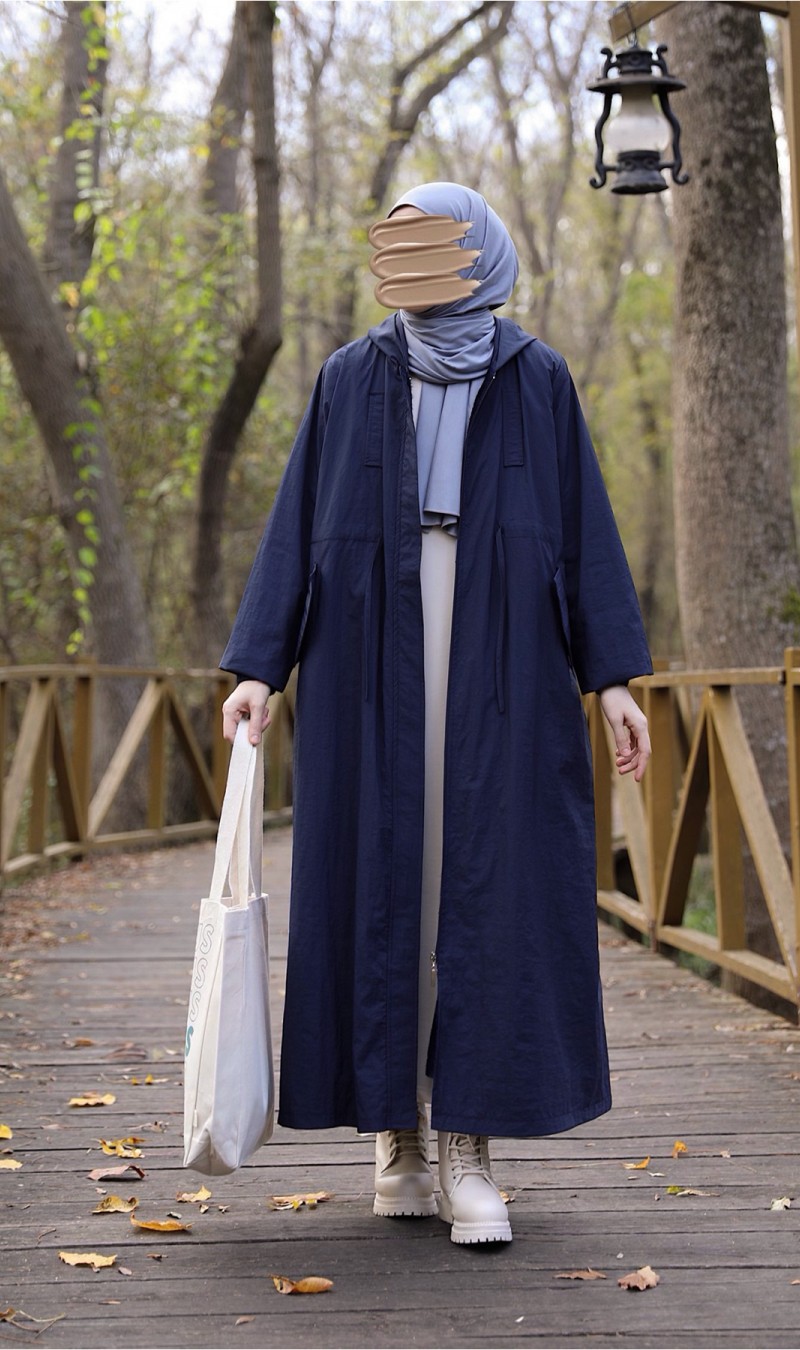 Yağmurluk - Lacivert